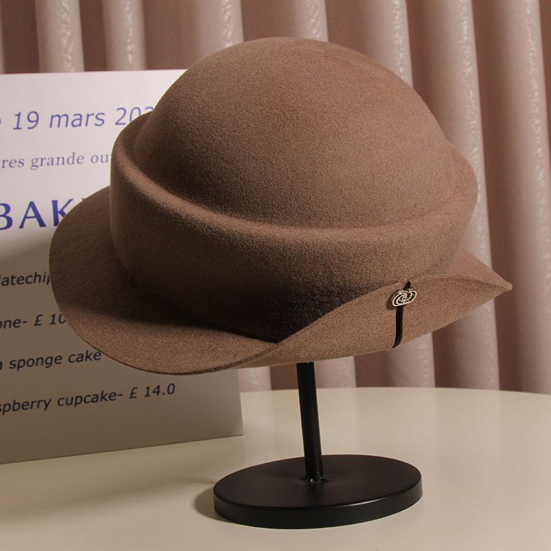 Fedora Hat Wool - Wool Felt Sun Hats Round Top