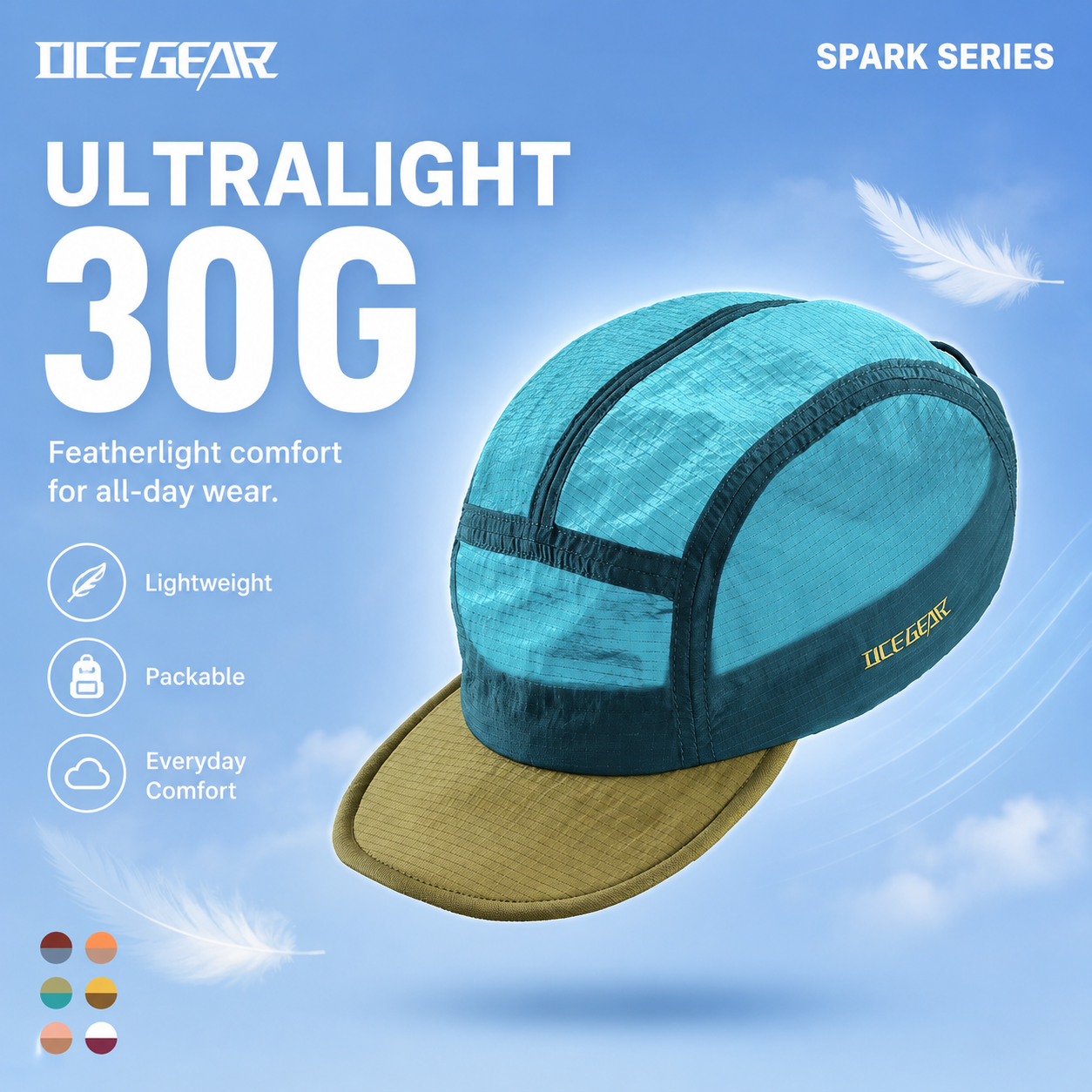 30g Ultralight 5 Panel Hiking  - огляд і ціна Corduroy Cap 5 Panel