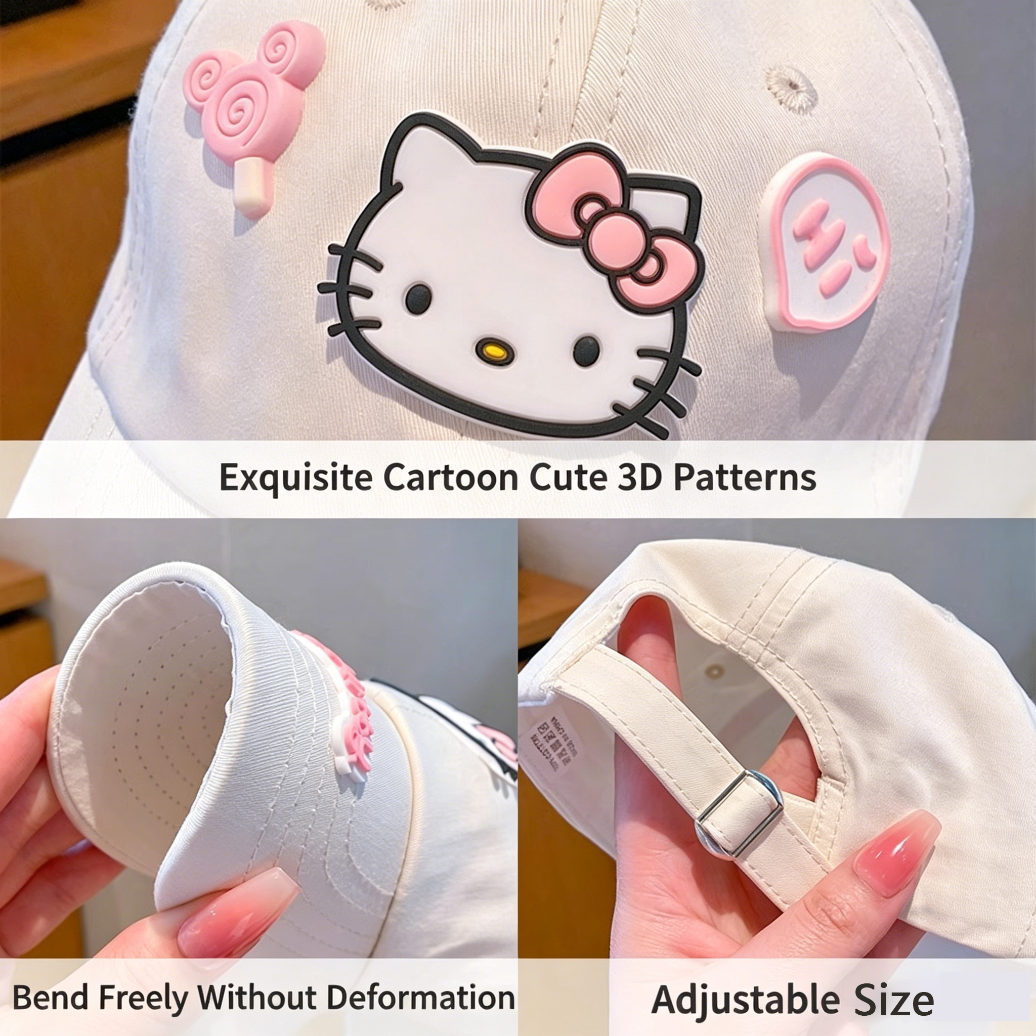 Hello Kitty Baseball Cap for T - огляд і ціна Sun Hat Wide Brim