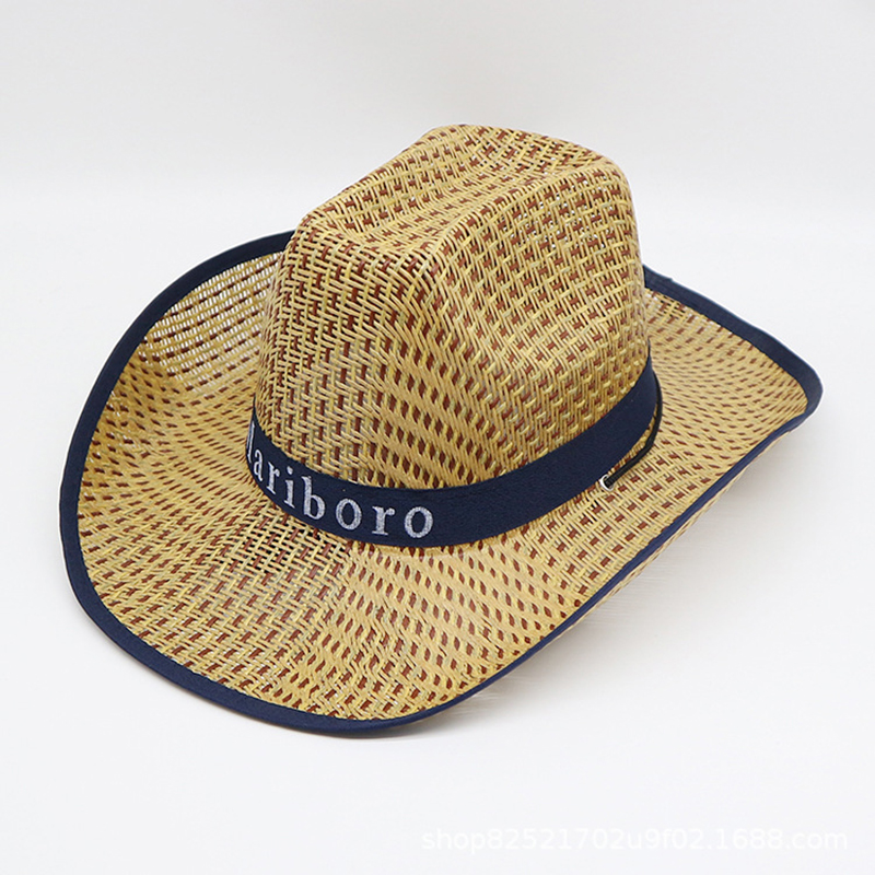 Men Retro Western Cowboy Summe - огляд і ціна Cowboy Hat Straw