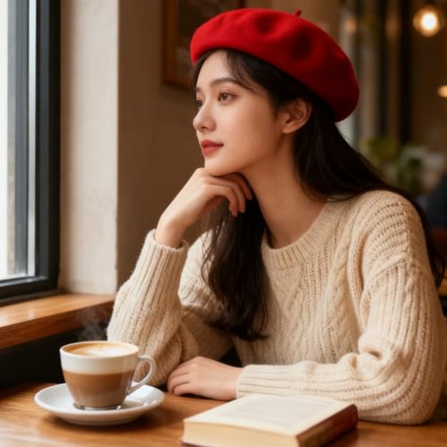 Women Classic French Beret Hat - огляд і ціна Beret French Wool