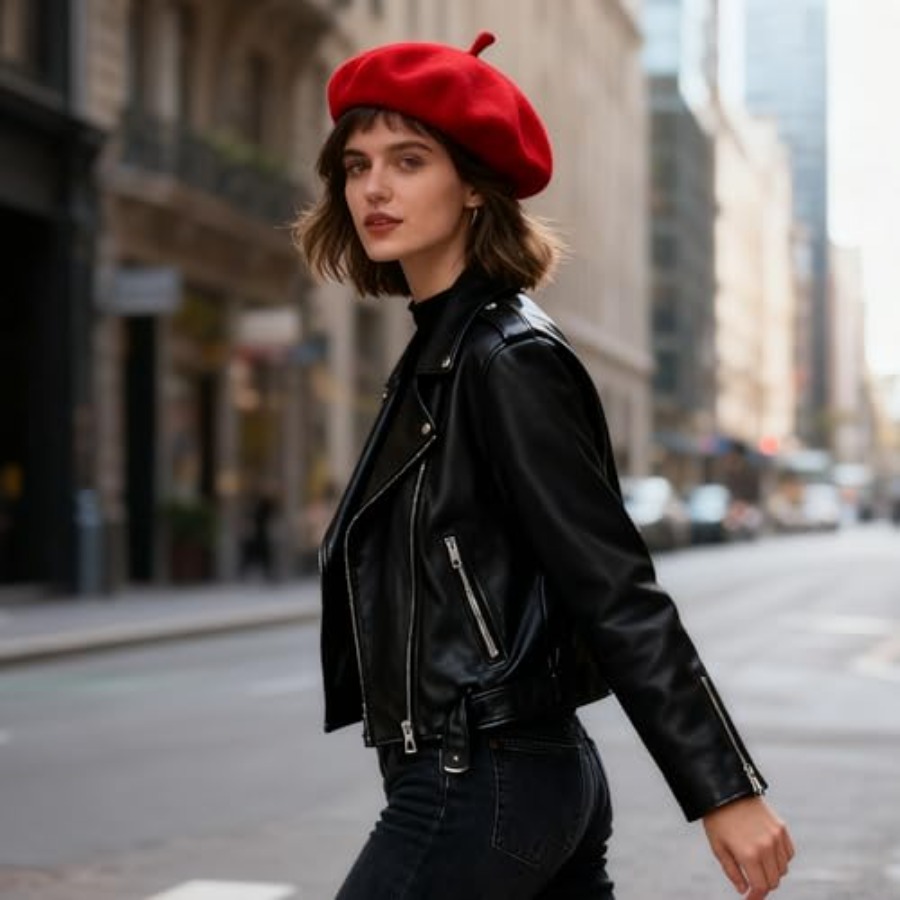Women Classic French Beret Hat - огляд і ціна Beret French Wool