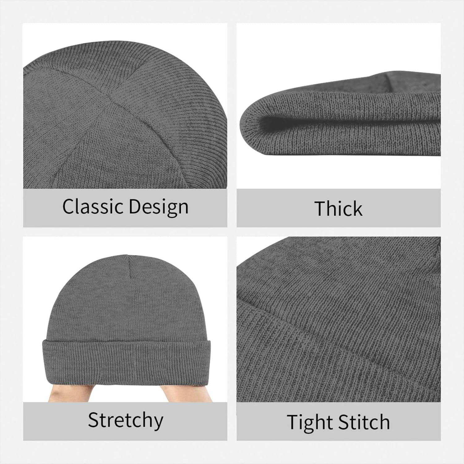 Fall For Jesus He Never Leaves - огляд і ціна Beanie Cuffed Knit