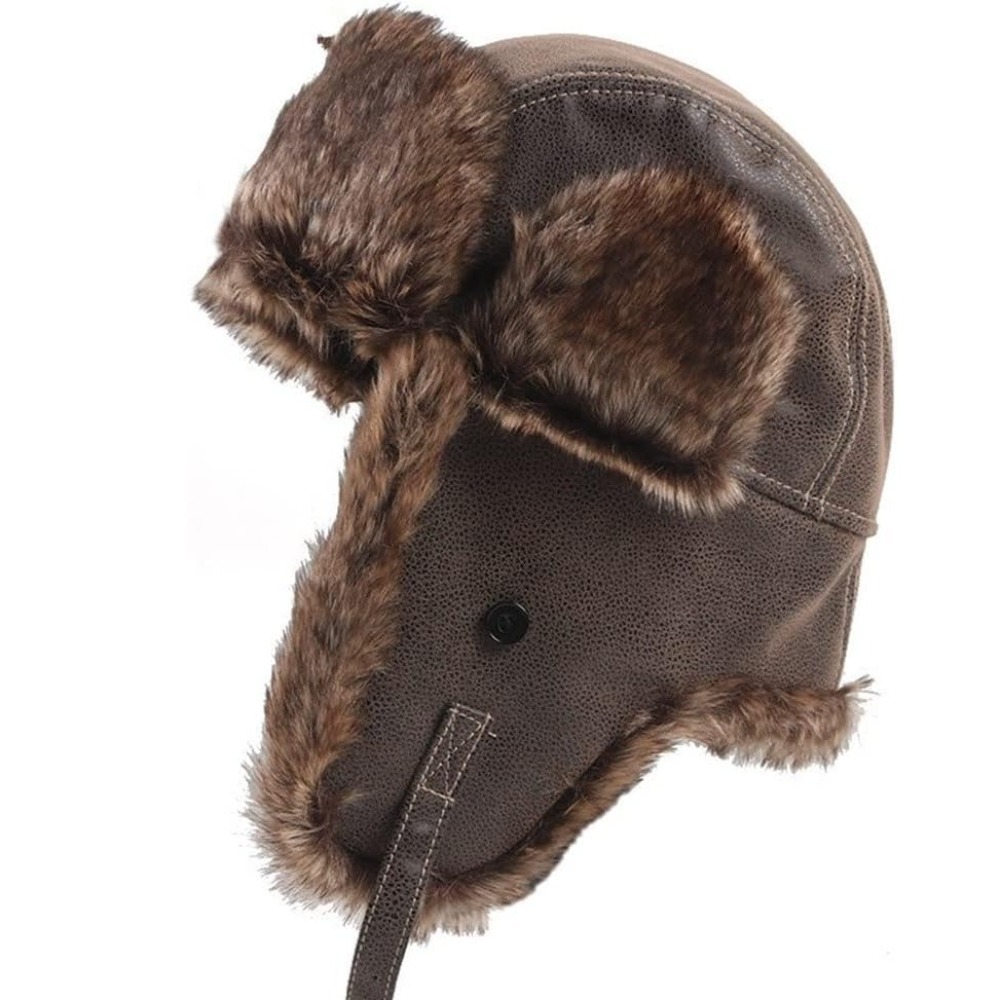 New Leather Winter Trapper Hat - огляд і ціна Trapper Hat Ear Flap