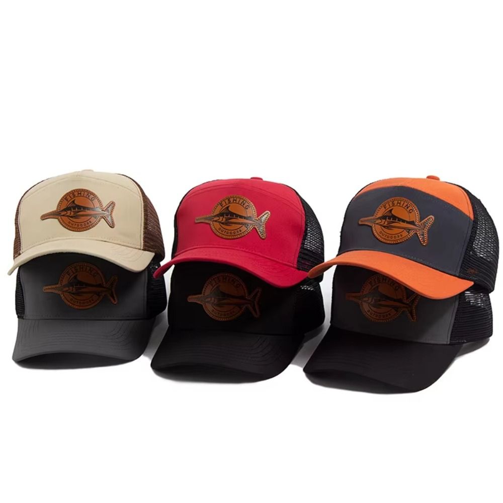 Fashion Shark Pattern Fishing  - огляд і ціна Trucker Cap Mesh