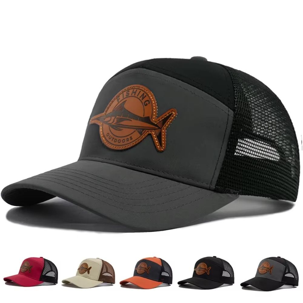 Fashion Shark Pattern Fishing  - огляд і ціна Trucker Cap Mesh