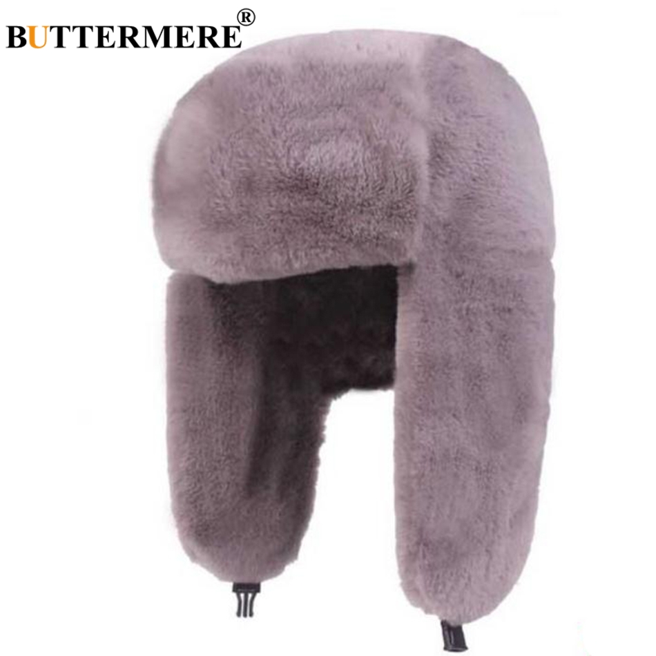 BUTTERMERE Fur Caps Women Bomb - огляд і ціна Winter Trapper Hat