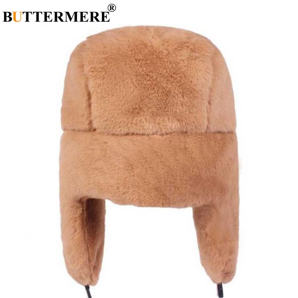 BUTTERMERE Fur Caps Women Bomb - огляд і ціна Winter Trapper Hat