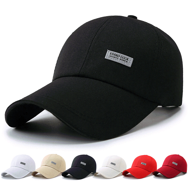 1Pcs Long Brimmed Baseball Cap - огляд і ціна Dad Hat Cotton