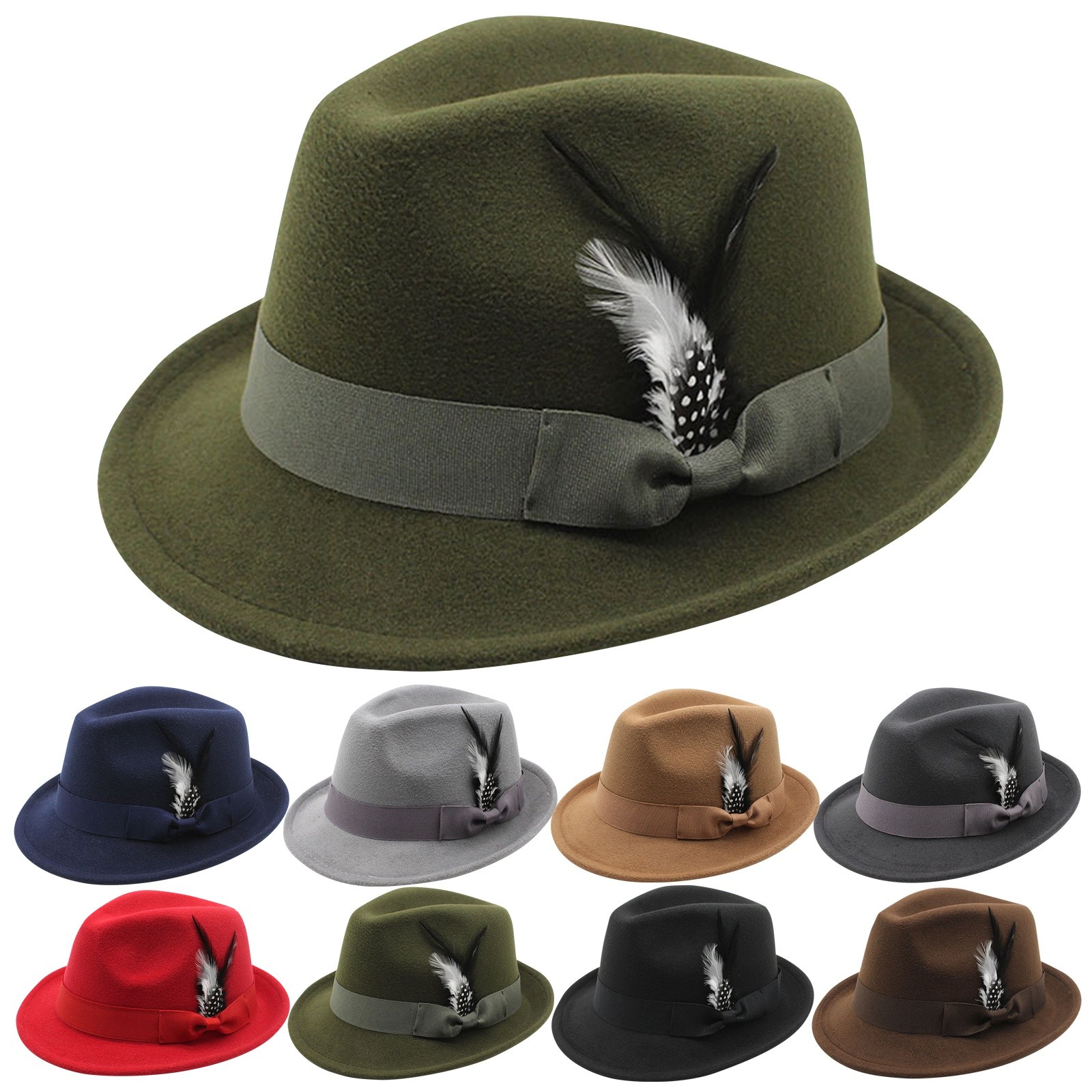 Vintage Fedora Hat Women Men T - огляд і ціна Fedora Hat Wool
