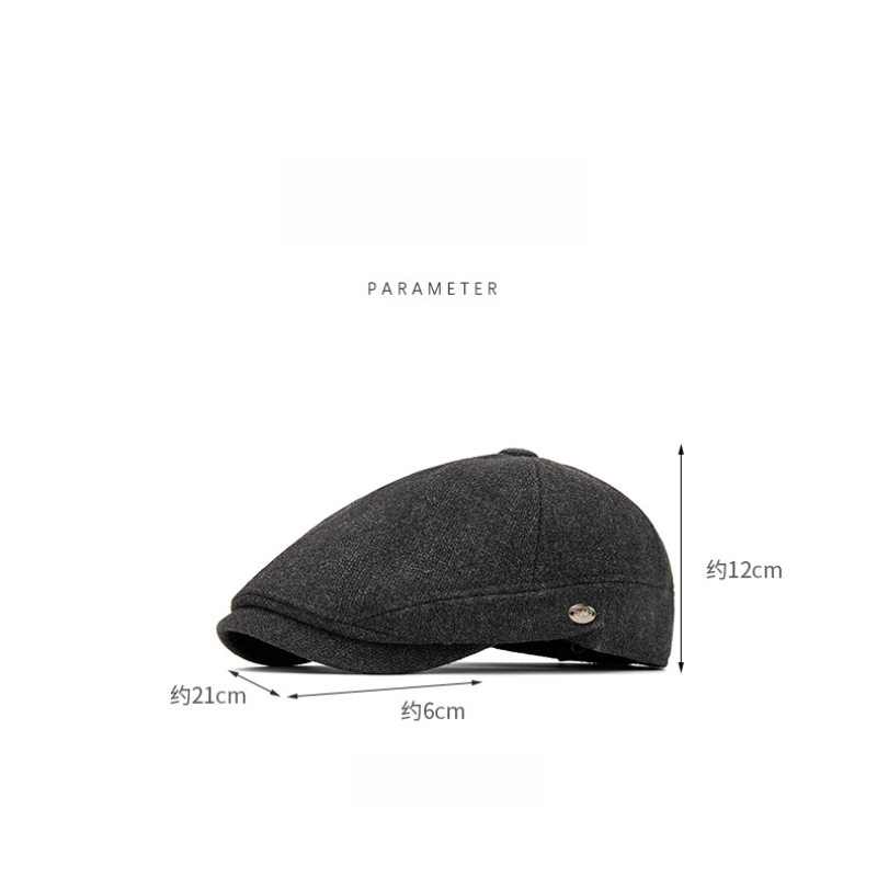 Men's Autumn Winter Wool Blend - огляд і ціна Beret French Wool