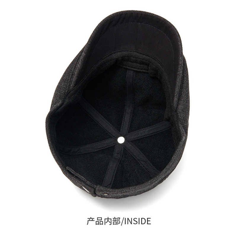 Men's Autumn Winter Wool Blend - огляд і ціна Beret French Wool
