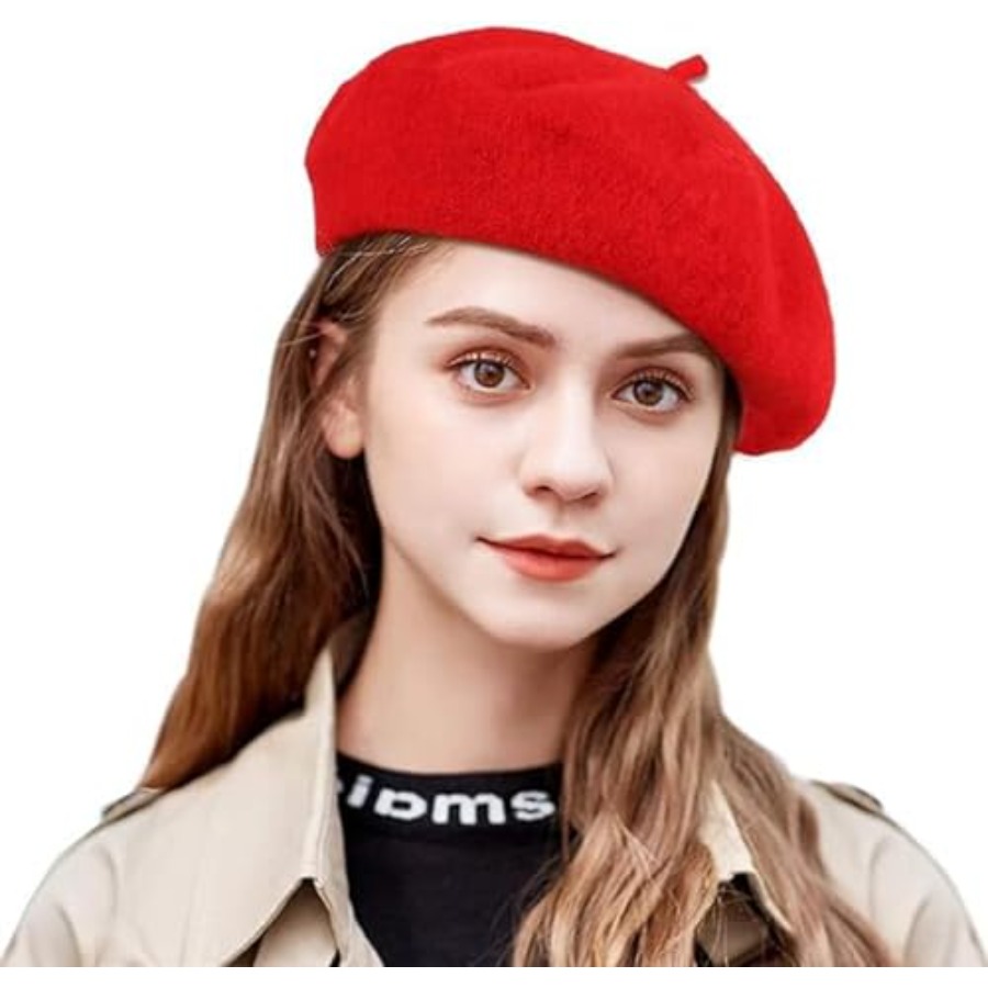 Women's Beret Hats Chic French - огляд і ціна Beret French Wool
