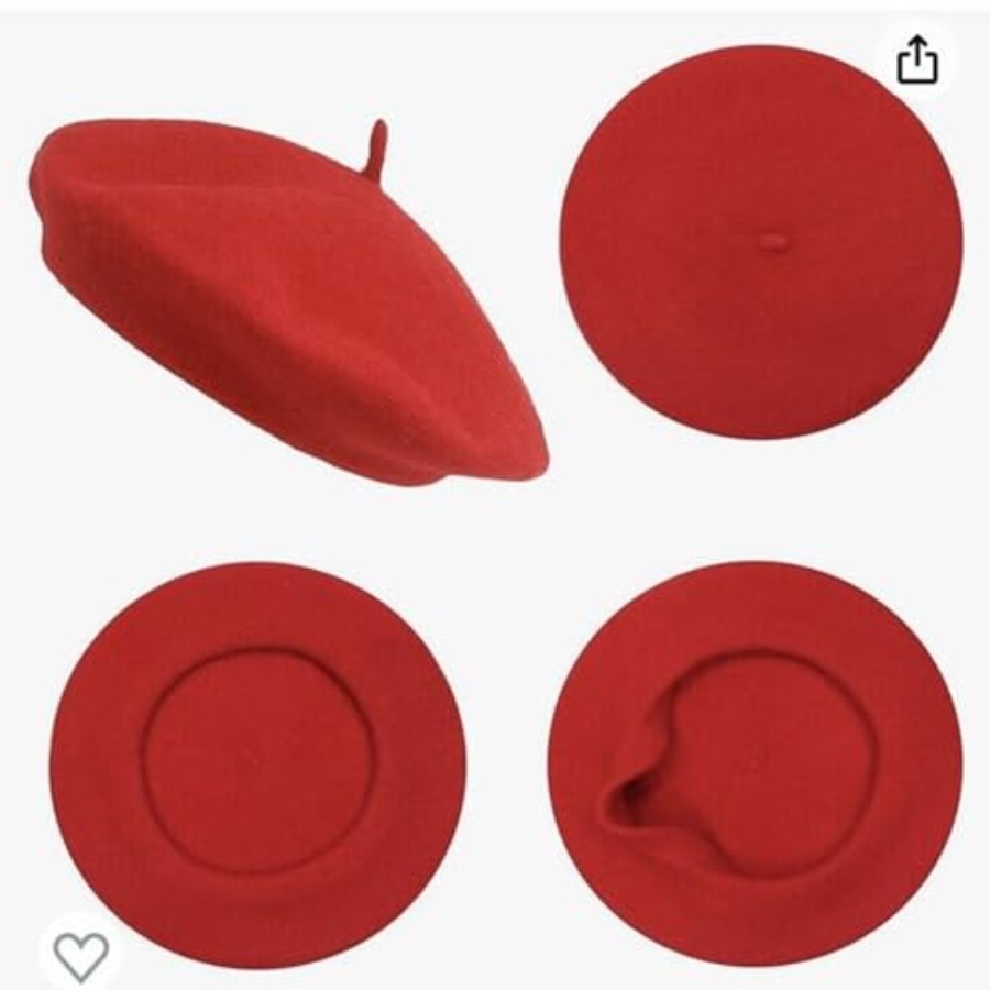 Women's Beret Hats Chic French - огляд і ціна Beret French Wool
