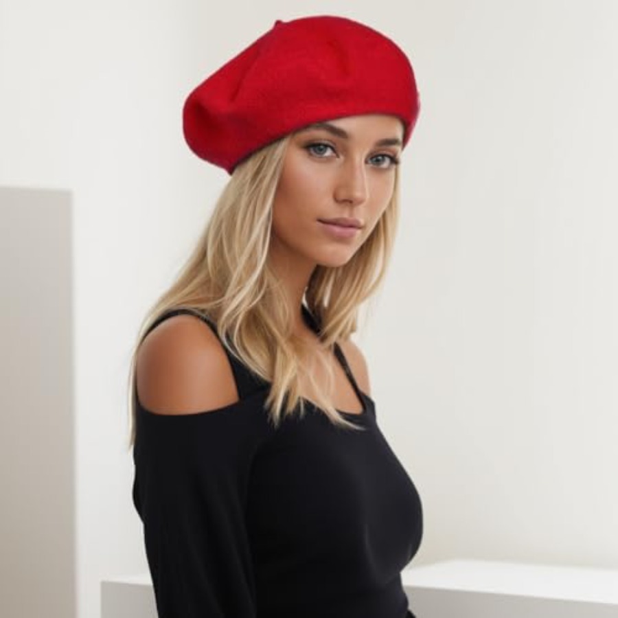 Women's Beret Hats Chic French - огляд і ціна Beret French Wool