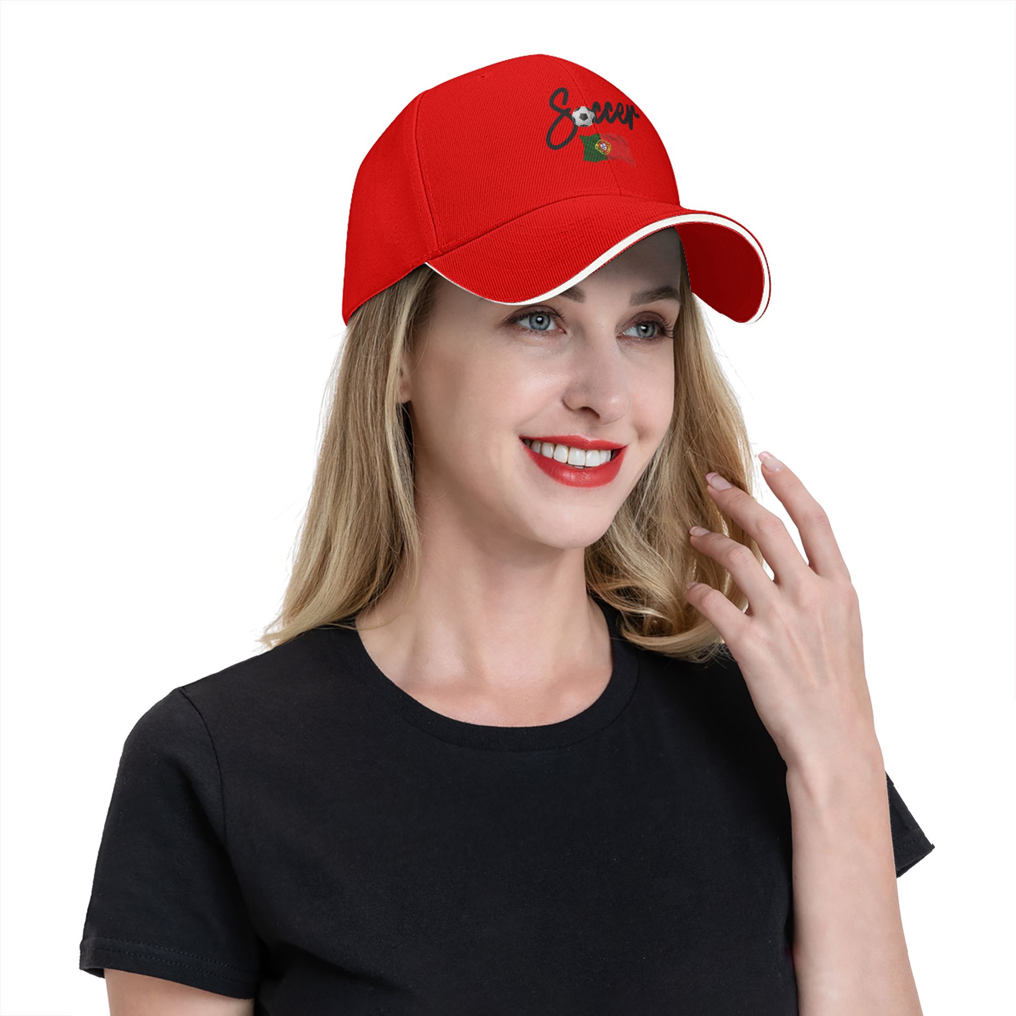 Men Women Portugal Flag soccer - огляд і ціна Golf Cap Dad