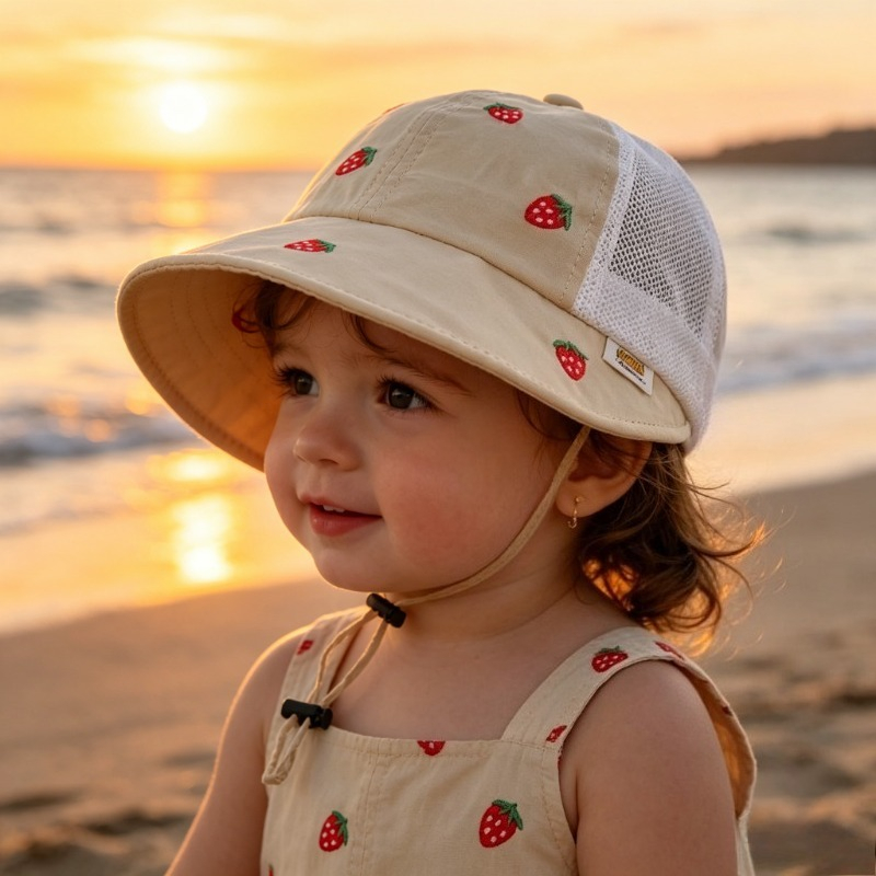 Baby Kids Summer Sun Hat 48-50 - огляд і ціна Bucket Hat Cotton
