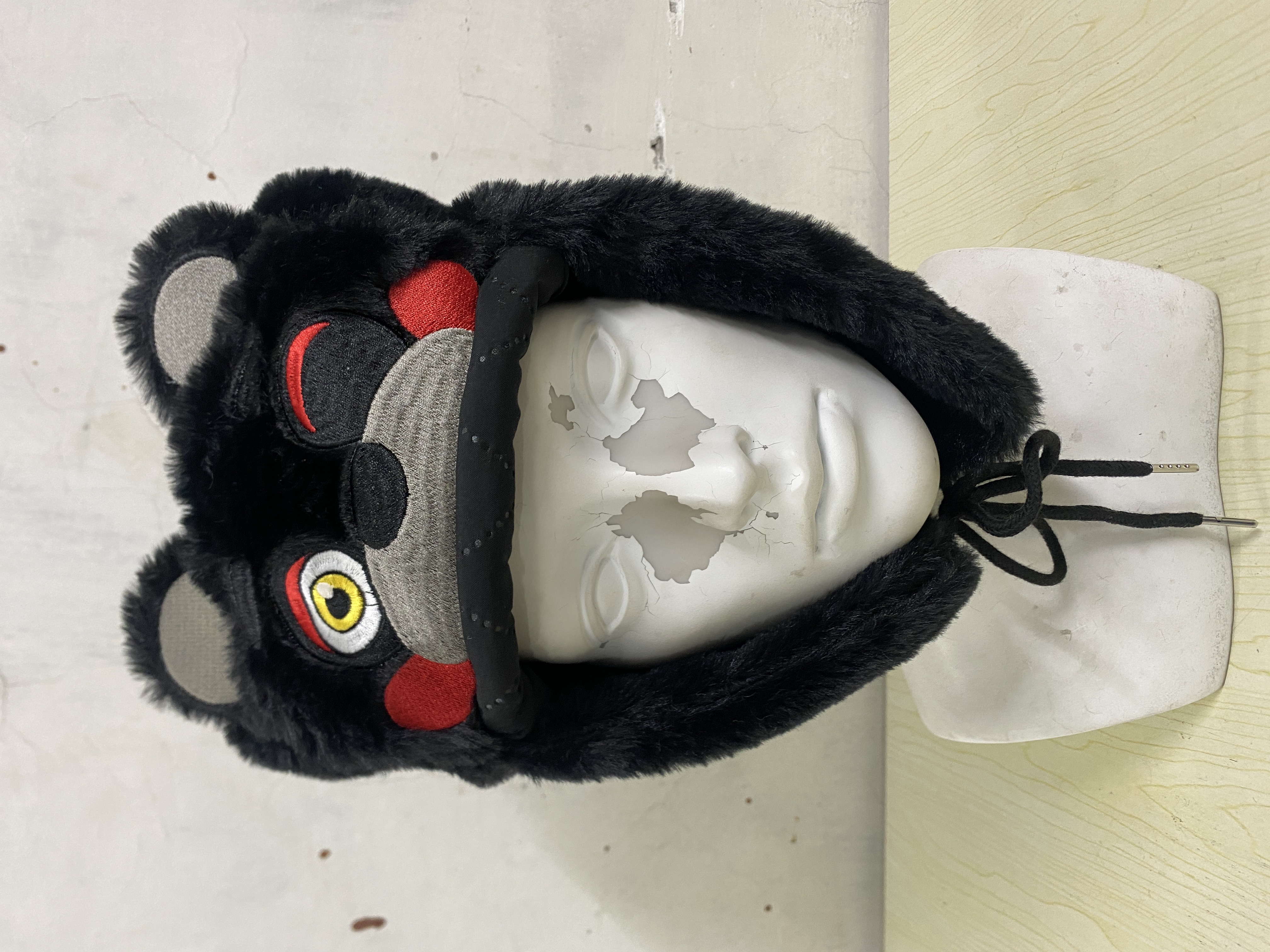 Y2K E-Girl Cute Bear Plush Tra - огляд і ціна Winter Trapper Hat