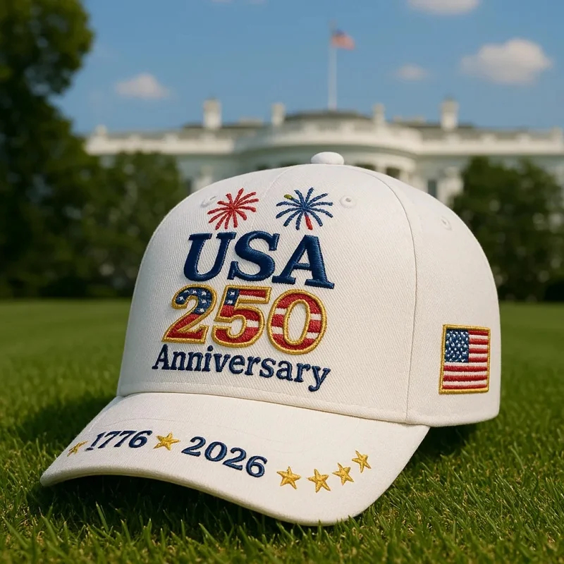 2025 New US 250th Anniversary  - огляд і ціна Visor Sun Hat
