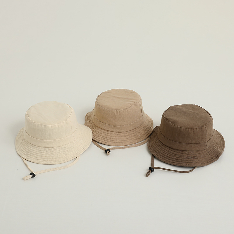 Solid Color Kids Bucket Hat Fa - огляд і ціна Bucket Hat Cotton